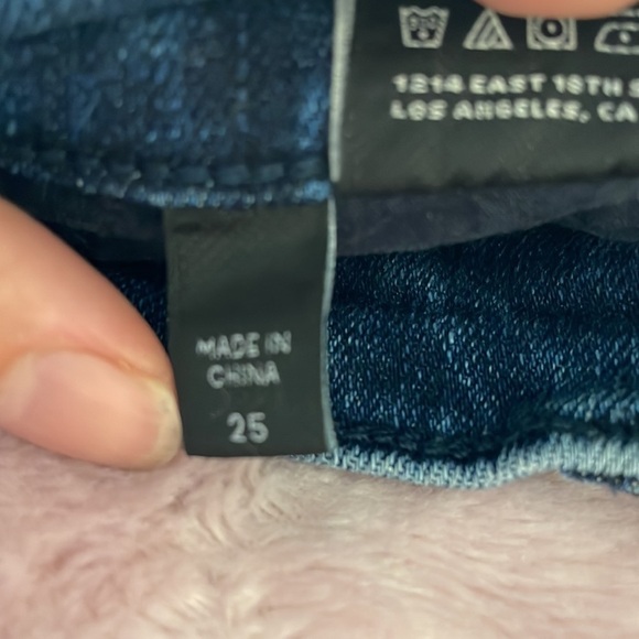 J Brand Dark Wash High Waist Skinny Jeans Size 25 - Picture 10 of 10